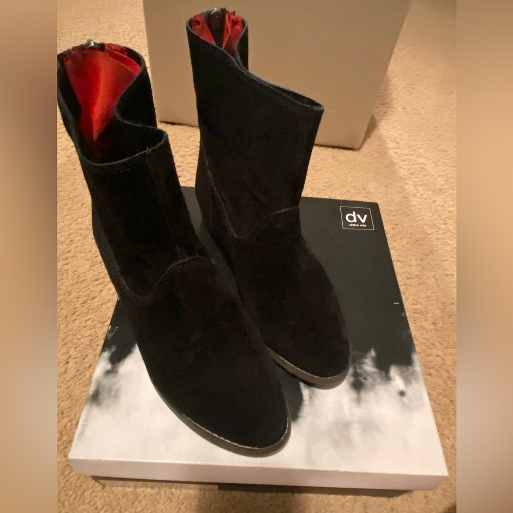 Dolce Vita black booties. Size 7.0